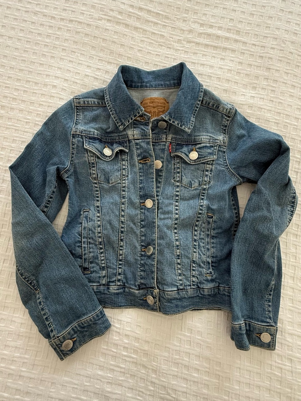 Levi's Girls Blue Denim Trucker Jacket